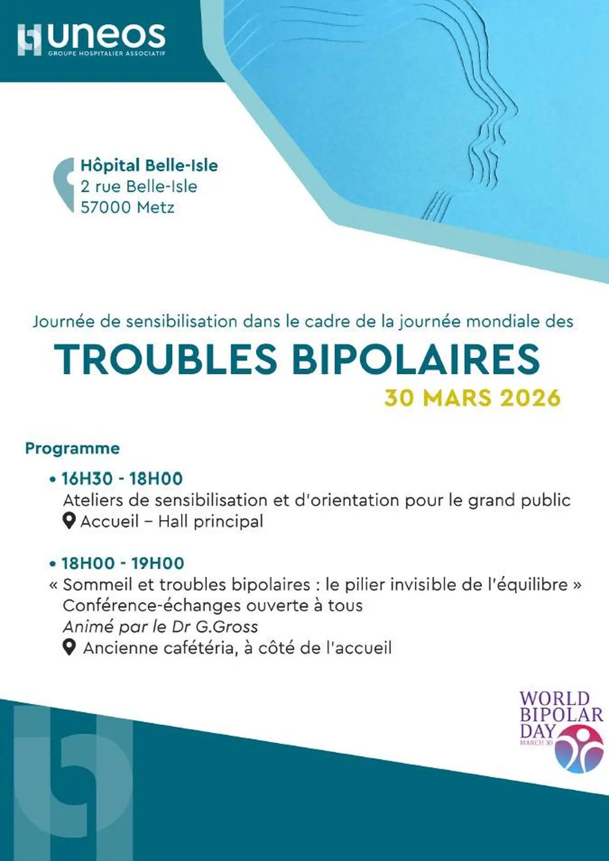 Journée Mondiale des Troubles Bipolaires