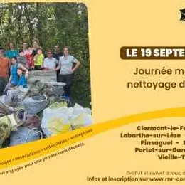 Journée Mondiale Du Nettoyage De Notre Planete Sur La Reserve Naturelle Confluence Garonne-Ariege
