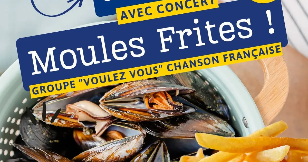 Journée moules frites avec concert