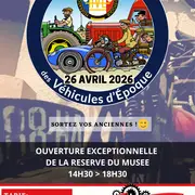 Journée Nationale des Véhicules d'Époque : Ouverture exceptionnelle de la réserve du Musée