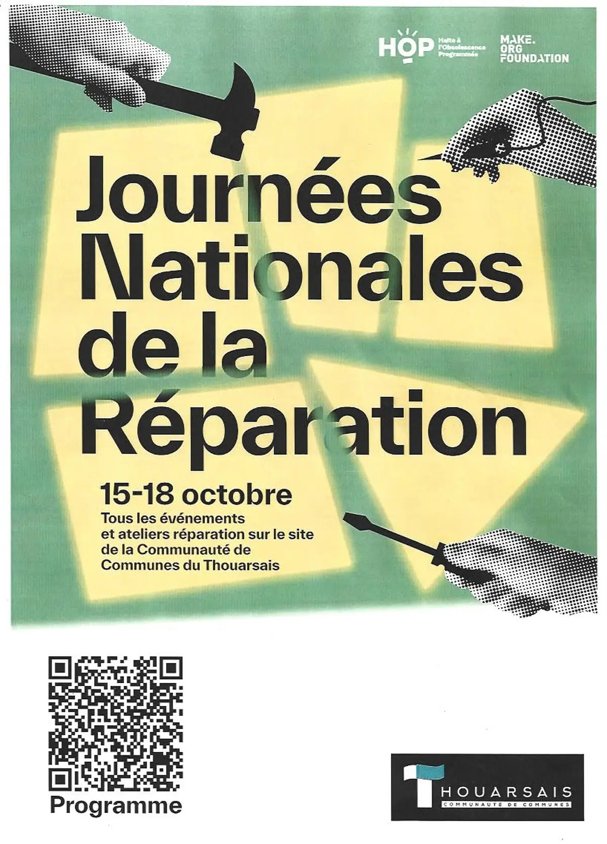 Journée Nationales de la réparation - Portes Ouvertes de vos réparateurs