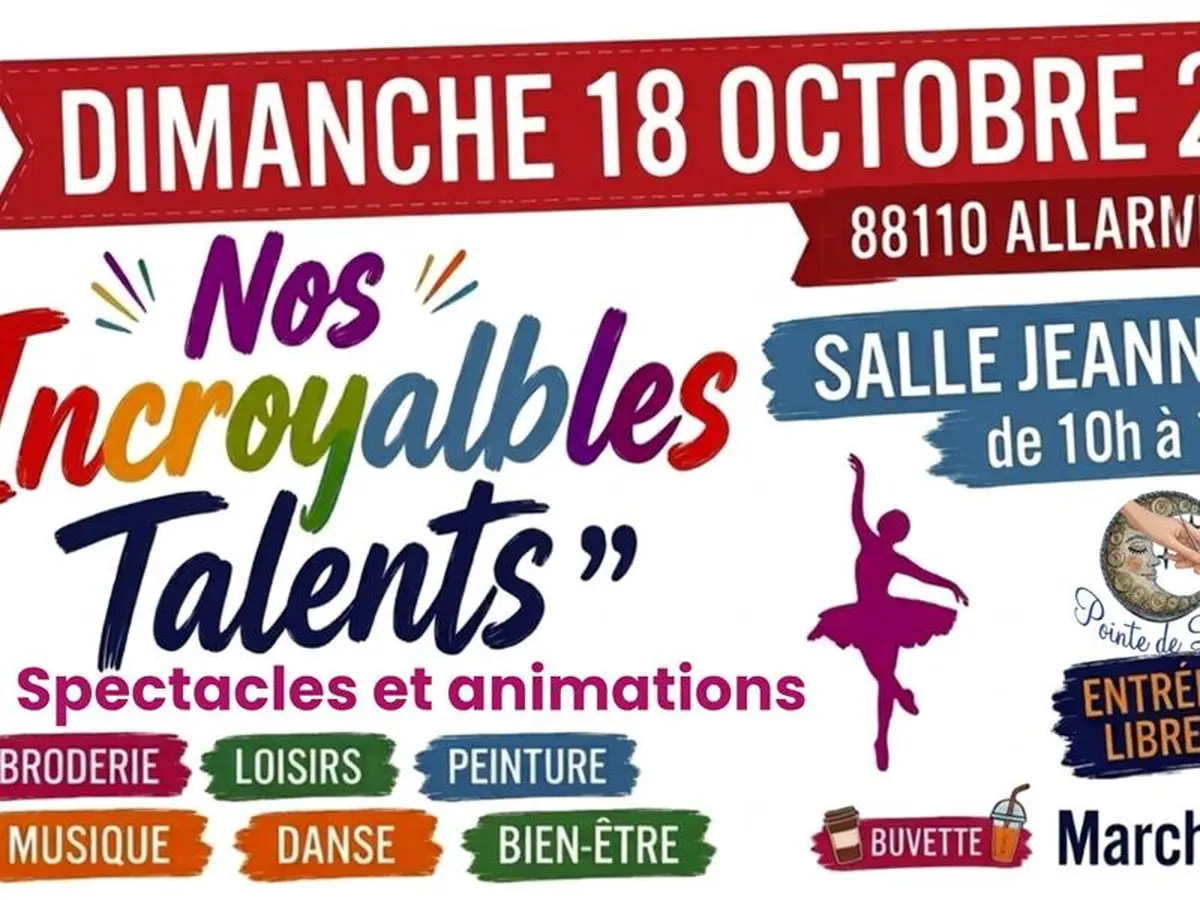Journée 'nos incroyables talents'