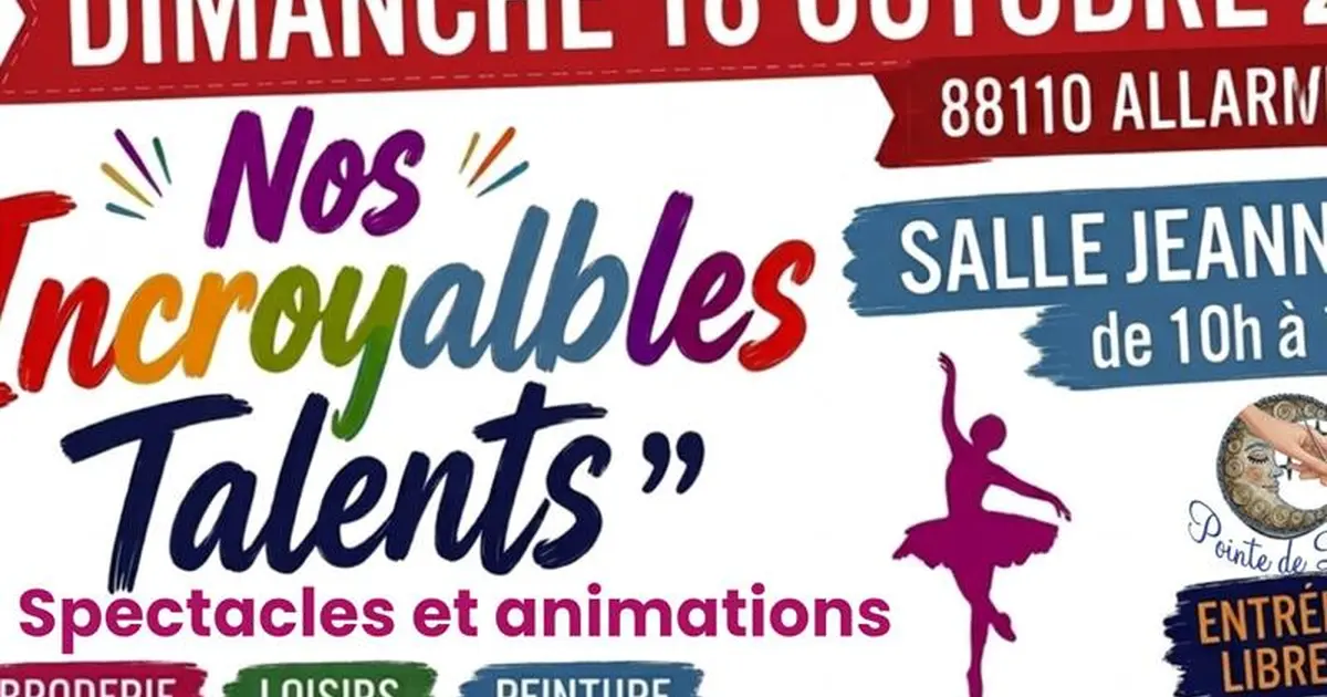 Journée 'nos incroyables talents'