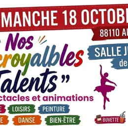 Journée 'nos incroyables talents'