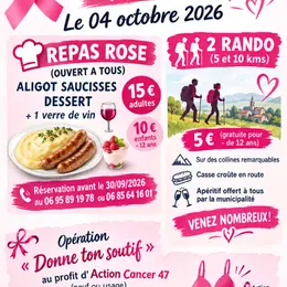 Journée Octobre rose à Fals