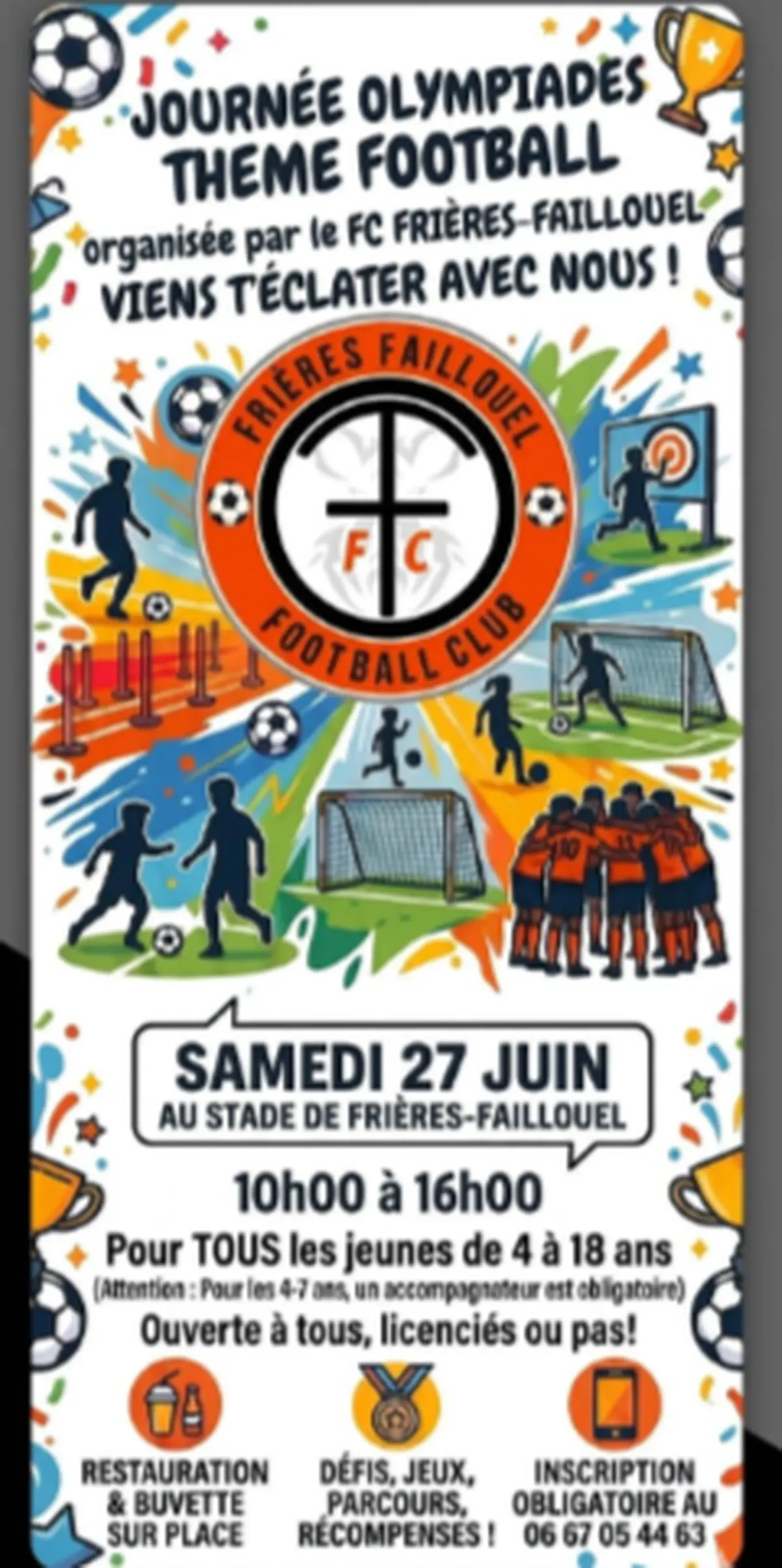 Journée Olympiades Théme Football