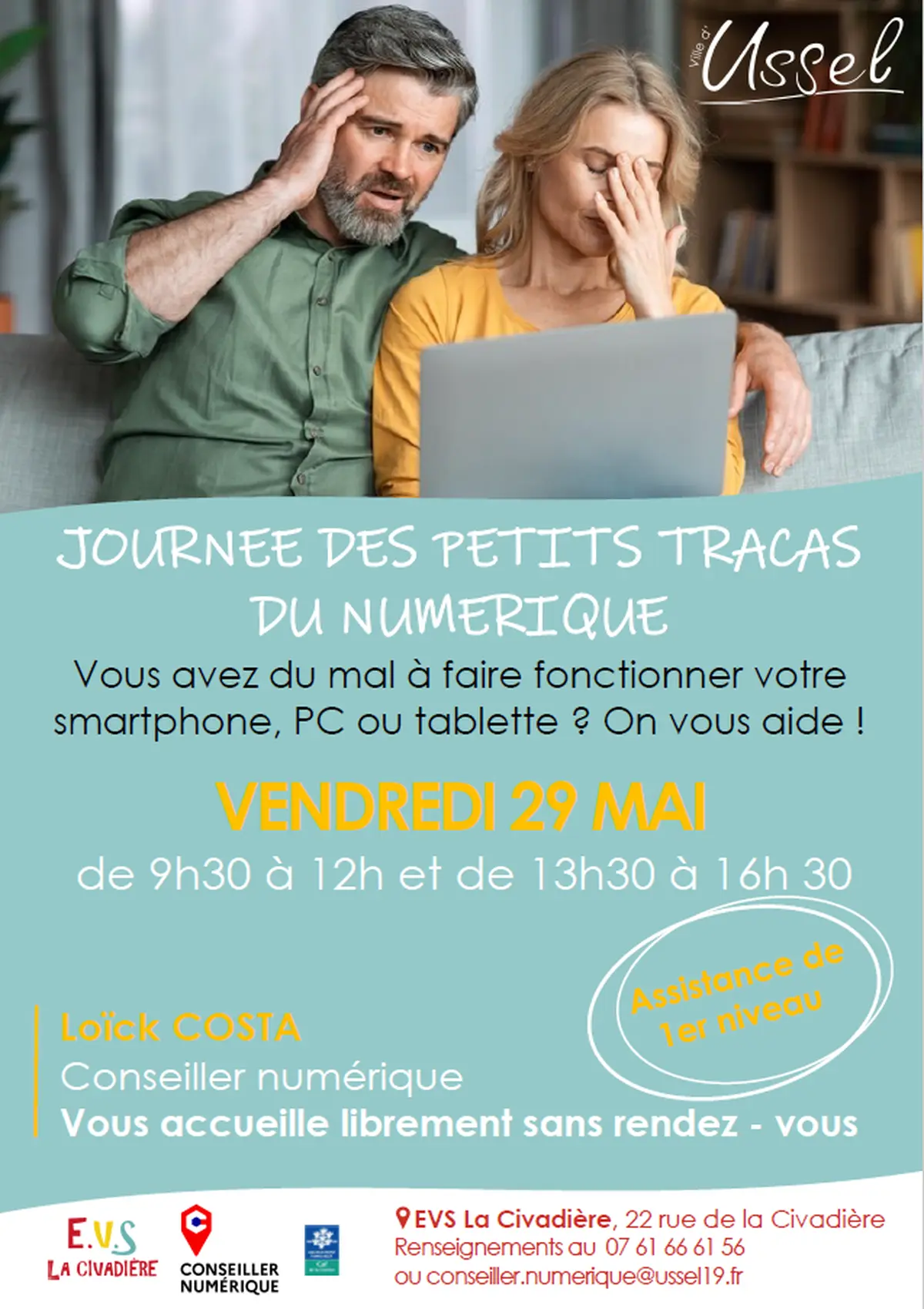 Journée P'tits tracas du numérique