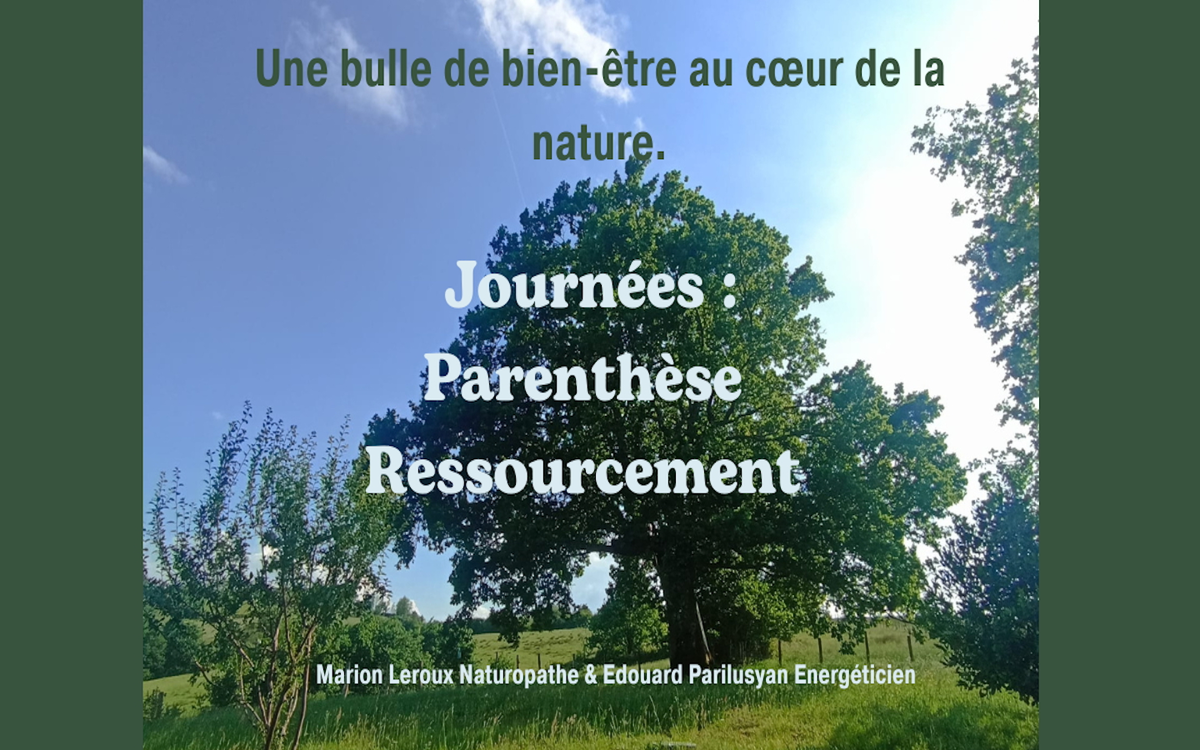 Journée Parenthèse Ressourcement