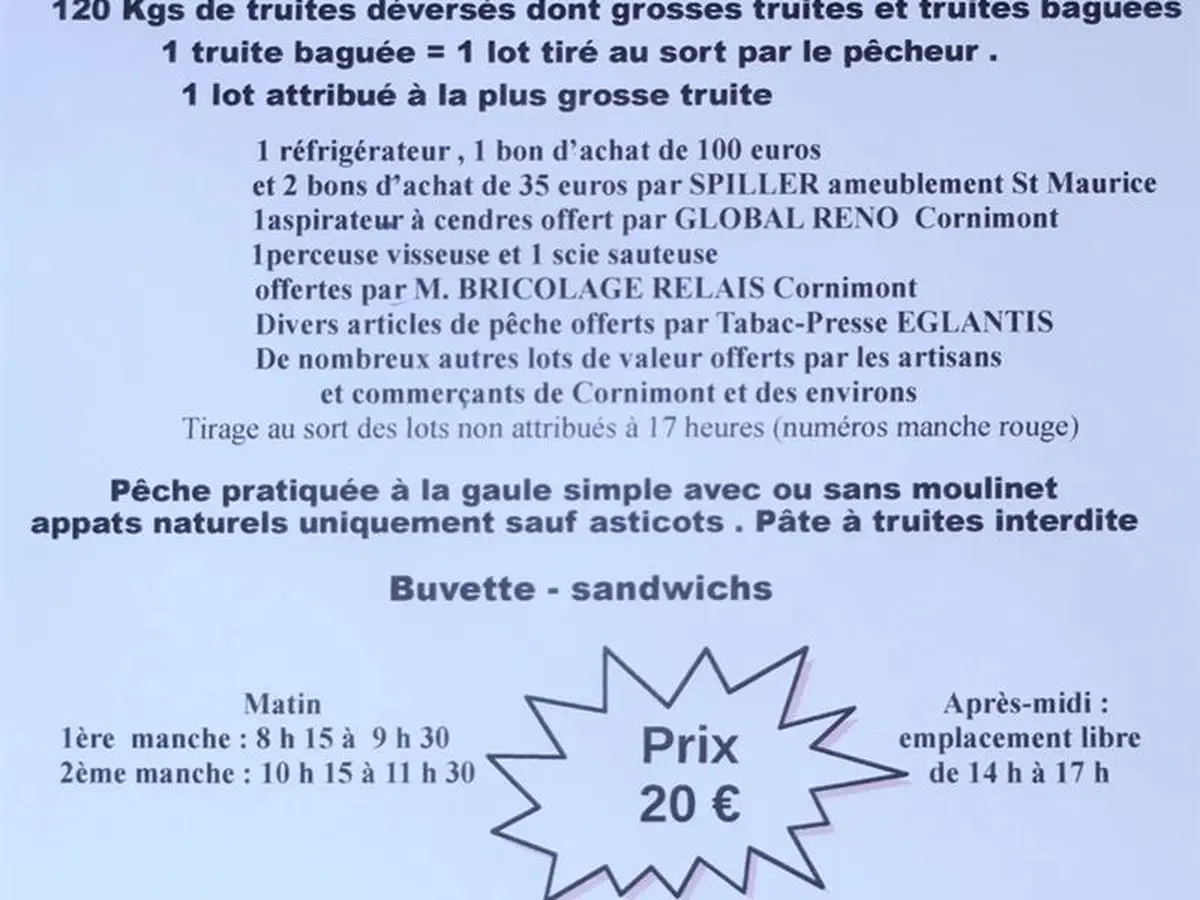 Journée pêche