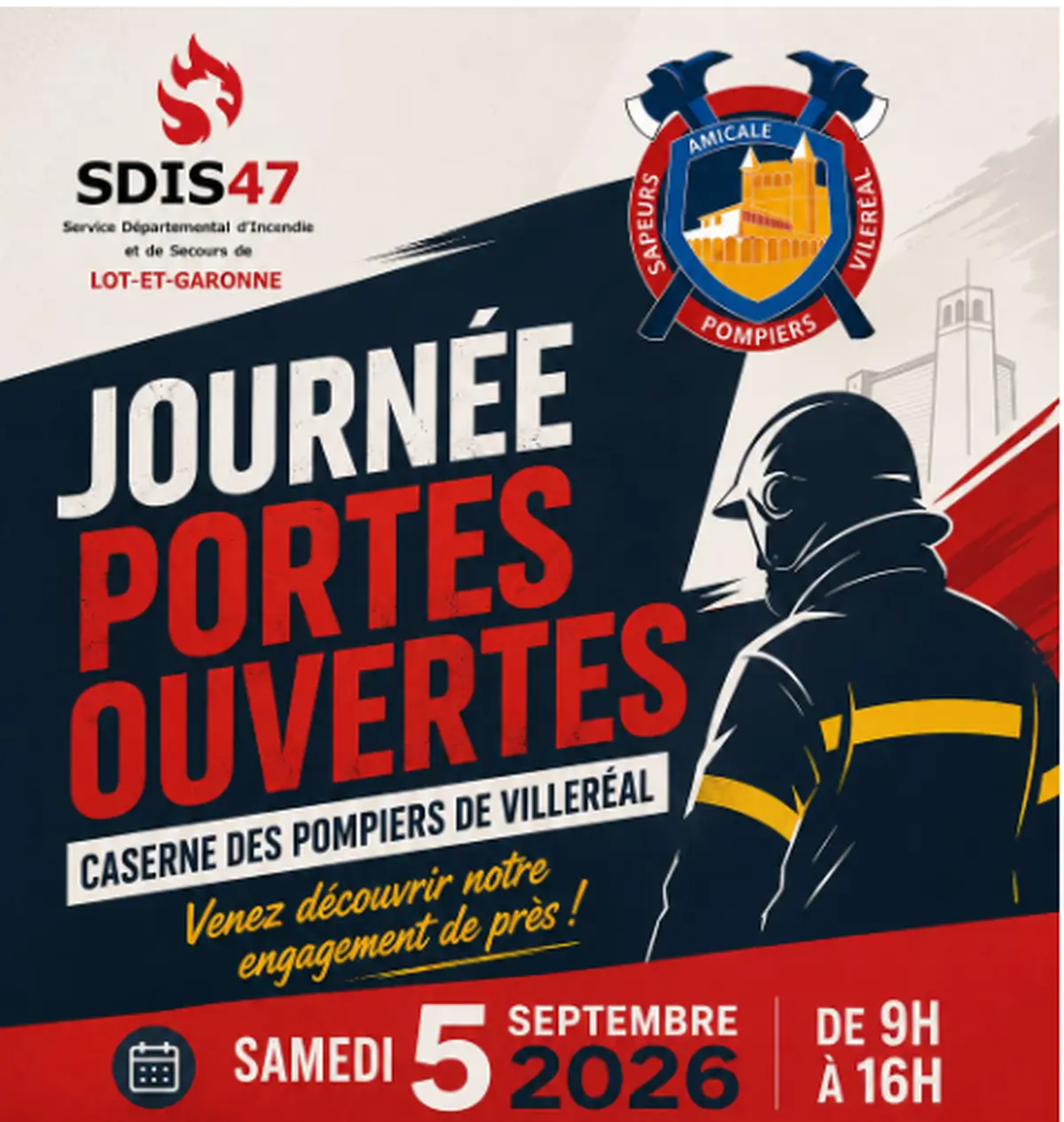Journée Portes Ouvertes à la caserne des pompiers de Villeréal