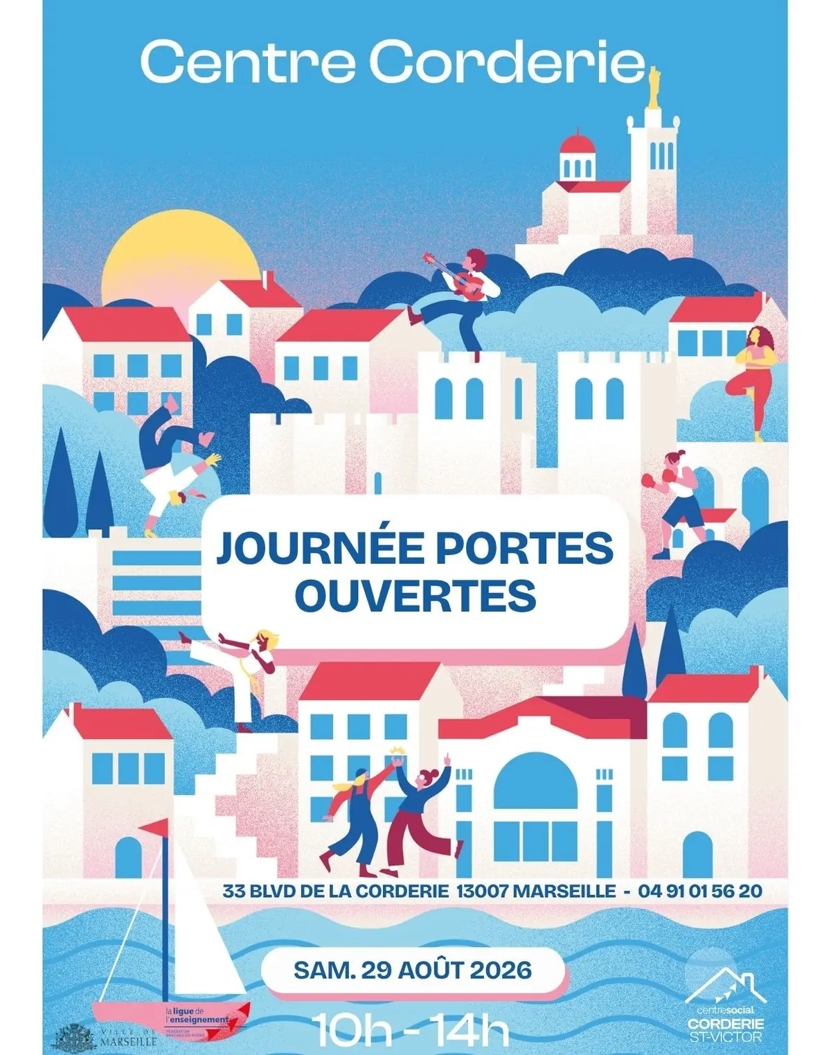 Journée portes ouvertes au centre Corderie