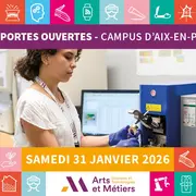 Journée portes ouvertes Campus Arts et Métiers d'Aix-en-Provence