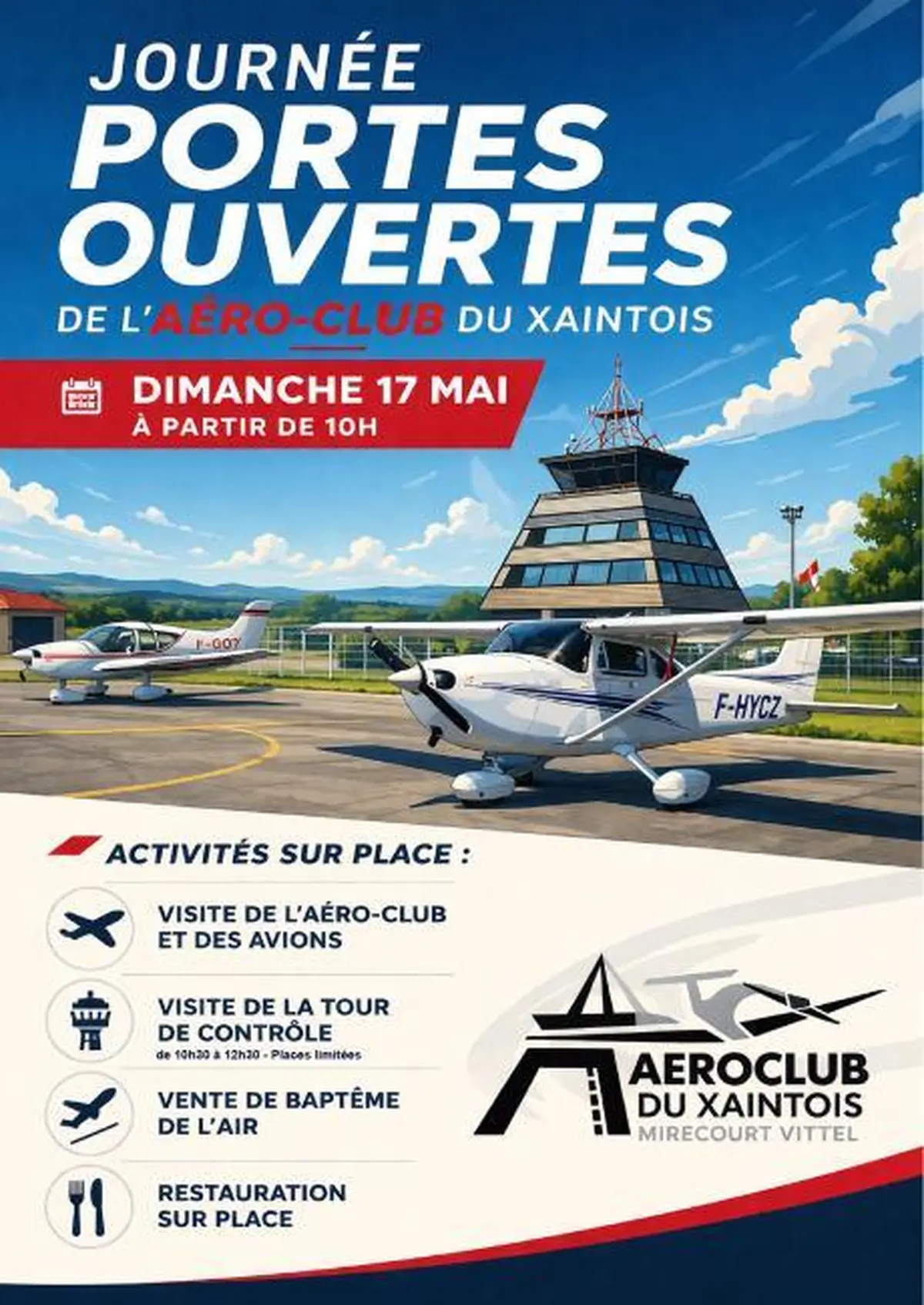 Journée portes ouvertes de l'aéroclub du Xaintois