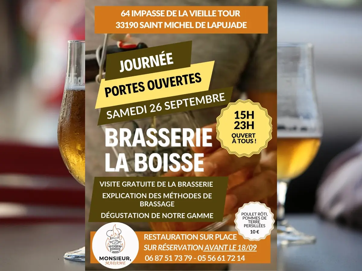 Journée portes ouvertes de la Brasserie La Boisse