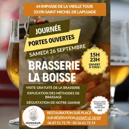 Journée portes ouvertes de la Brasserie La Boisse