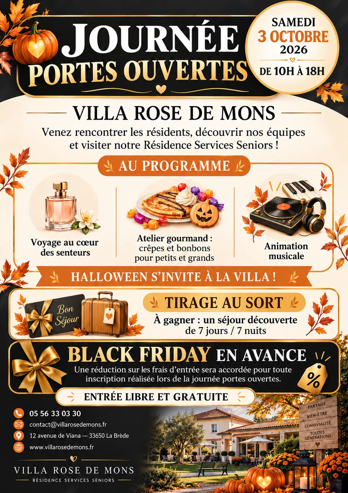 Journée Portes Ouvertes - La Villa Rose de Mons