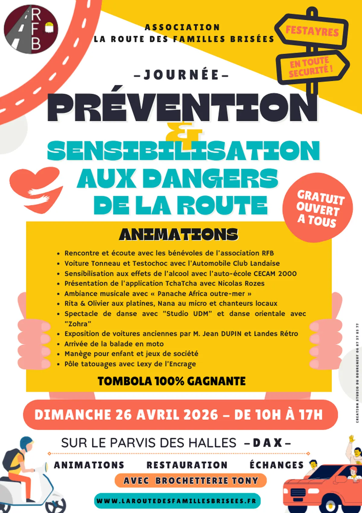 Journée Prévention & sensibilisation aux dangers de la route