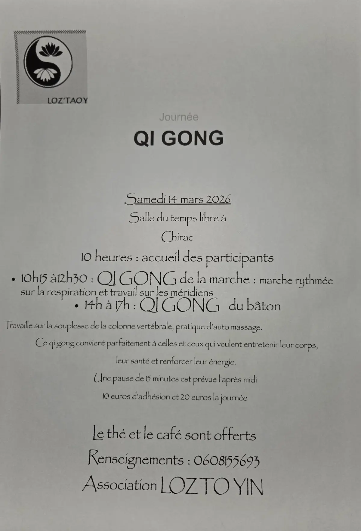 Journée Qi Gong