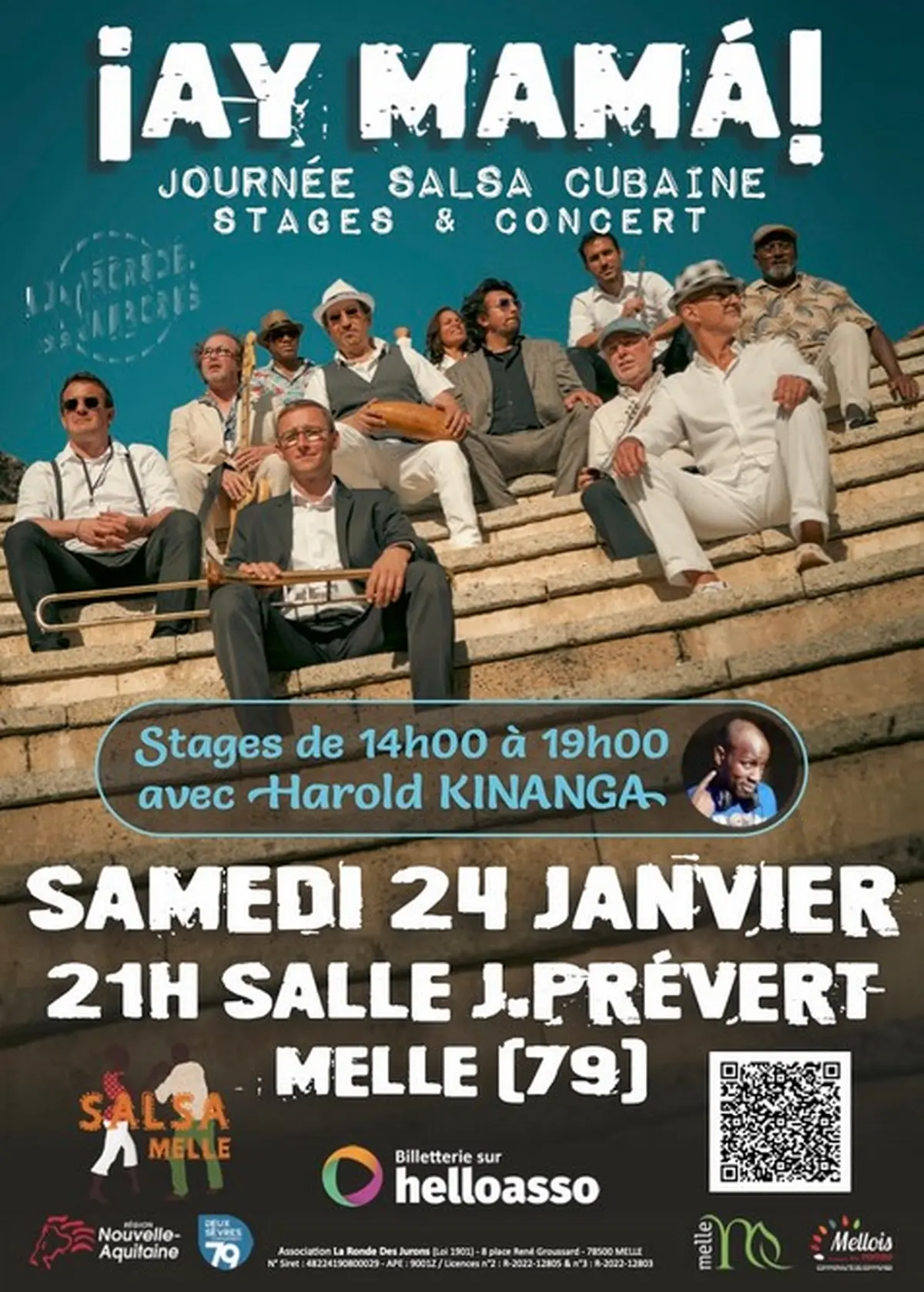 Journée salsa cubaine stages & concert