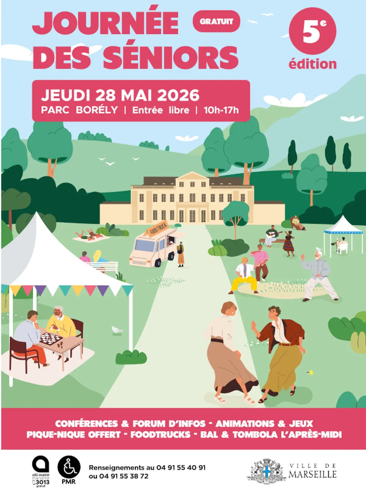 Journée séniors au parc Borély