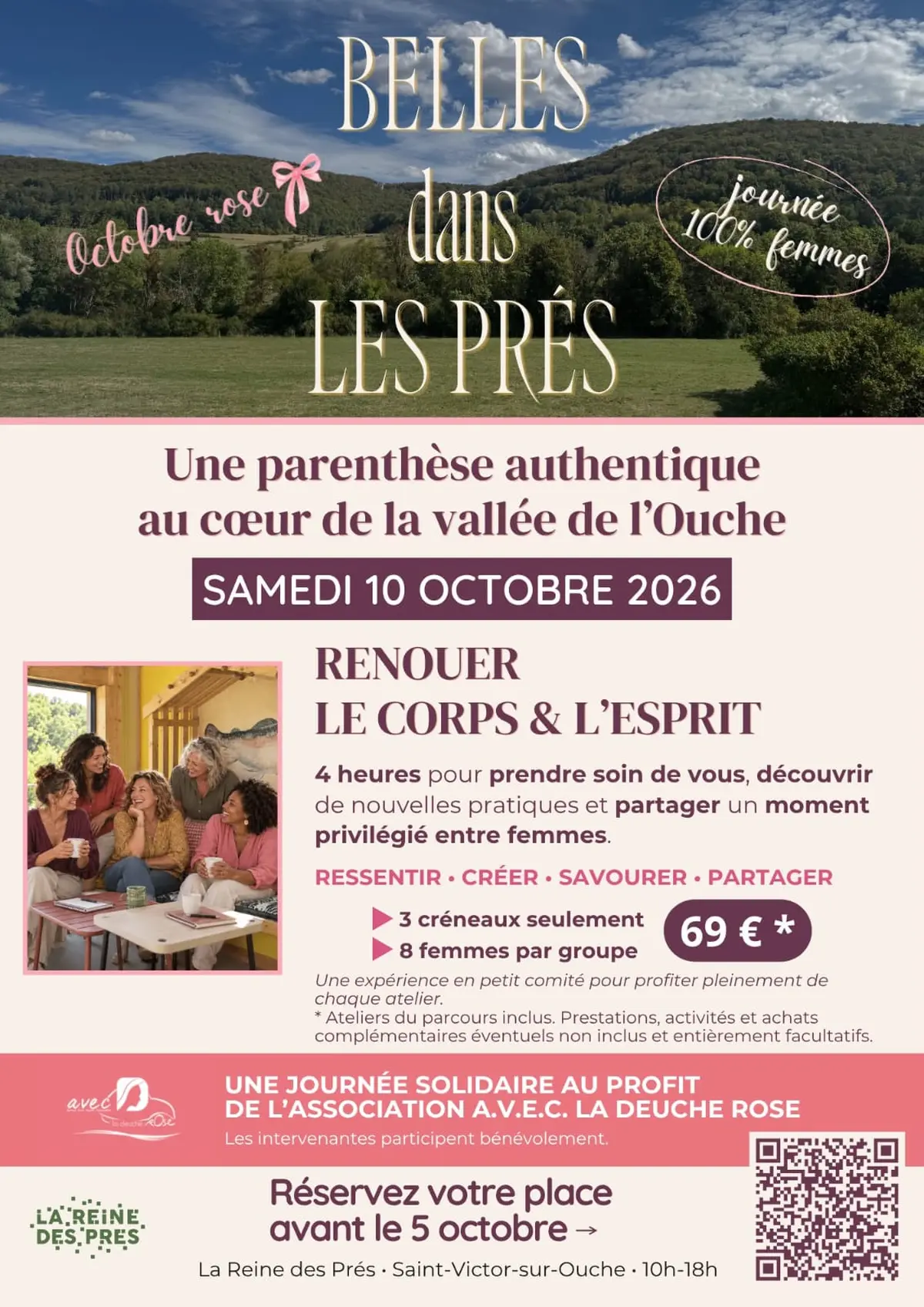 Journée solidaire Belles des Prés : renouer le corps & l'esprit