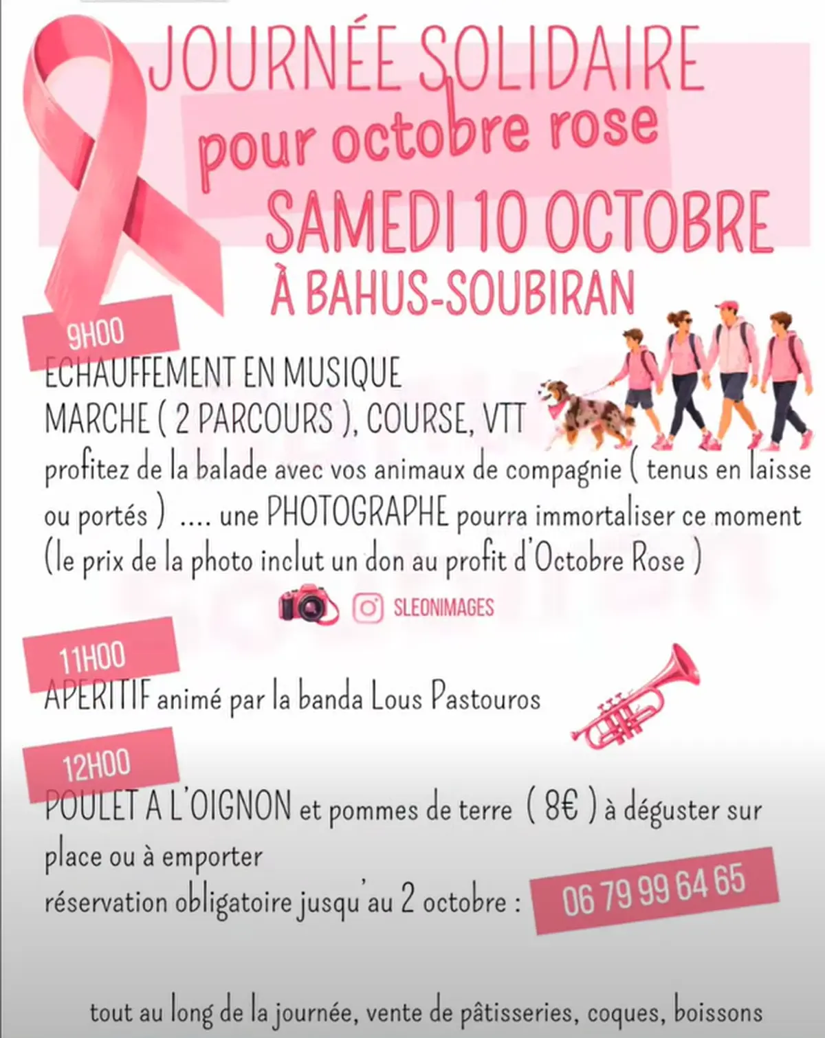 Journée solidaire pour Octobre Rose