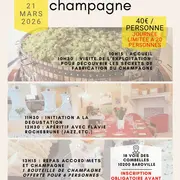 Journée sur l'élaboration du champagne