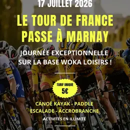 Journée Tour de France à la base Woka