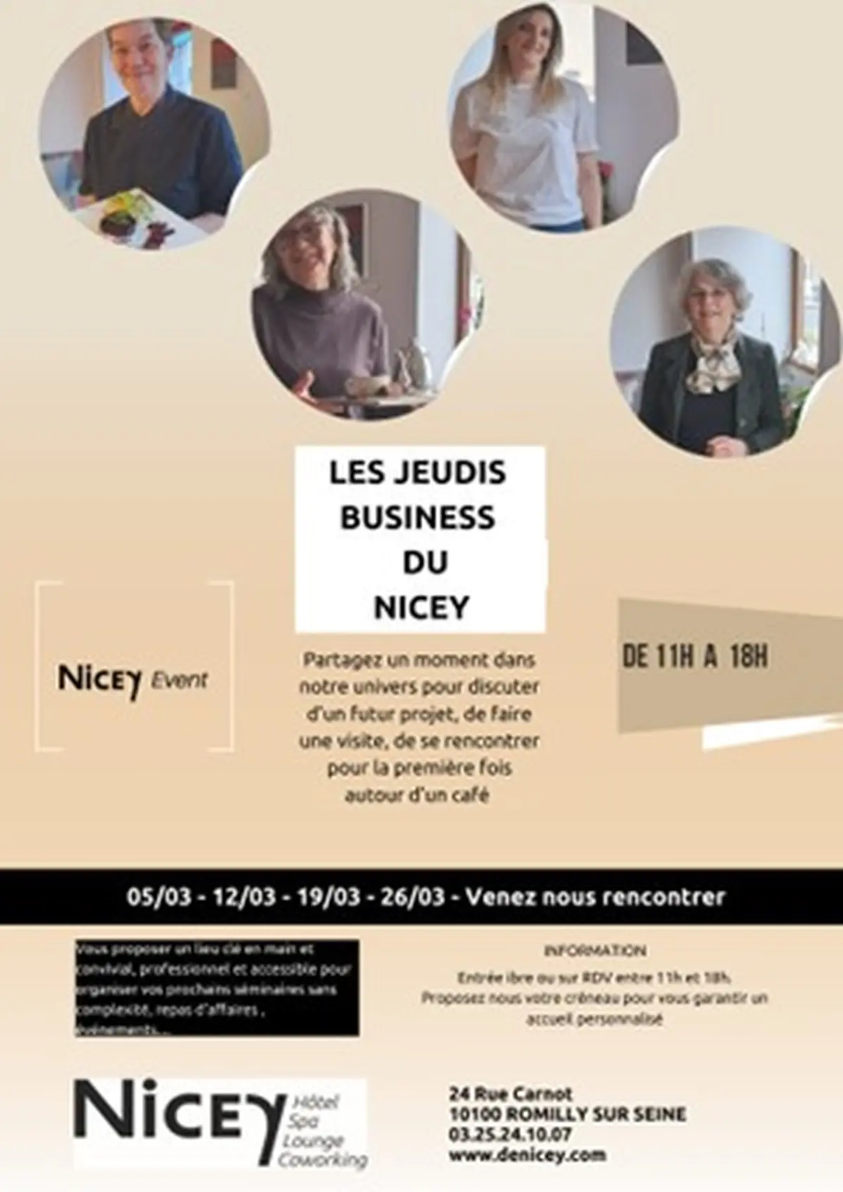 Journées Business du Nicey à Romilly-sur-Seine