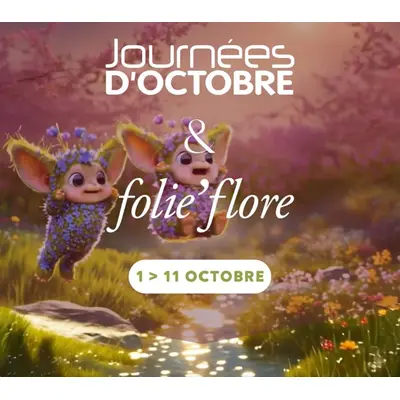 Journées d'Octobre et Folie'Flore : une édition Fantastique