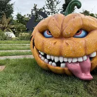 A Illzach, on a misé sur les légendes et sur une ambiance d'Halloween (Folie Flore 2025) &copy; Céline Zimmermann