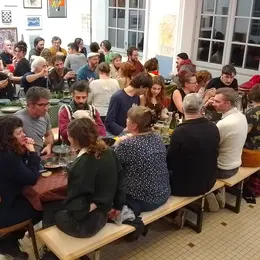 Journées de la Laine à la gare