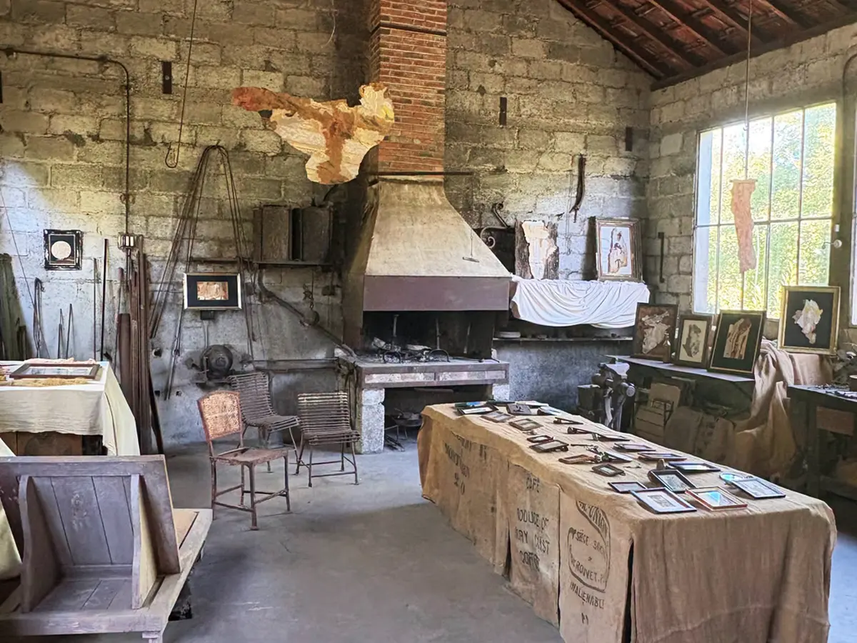 Journées des Artistes - Papier Peint de la fin du XIXè siècle et visite de la forge du début du 20è siècle