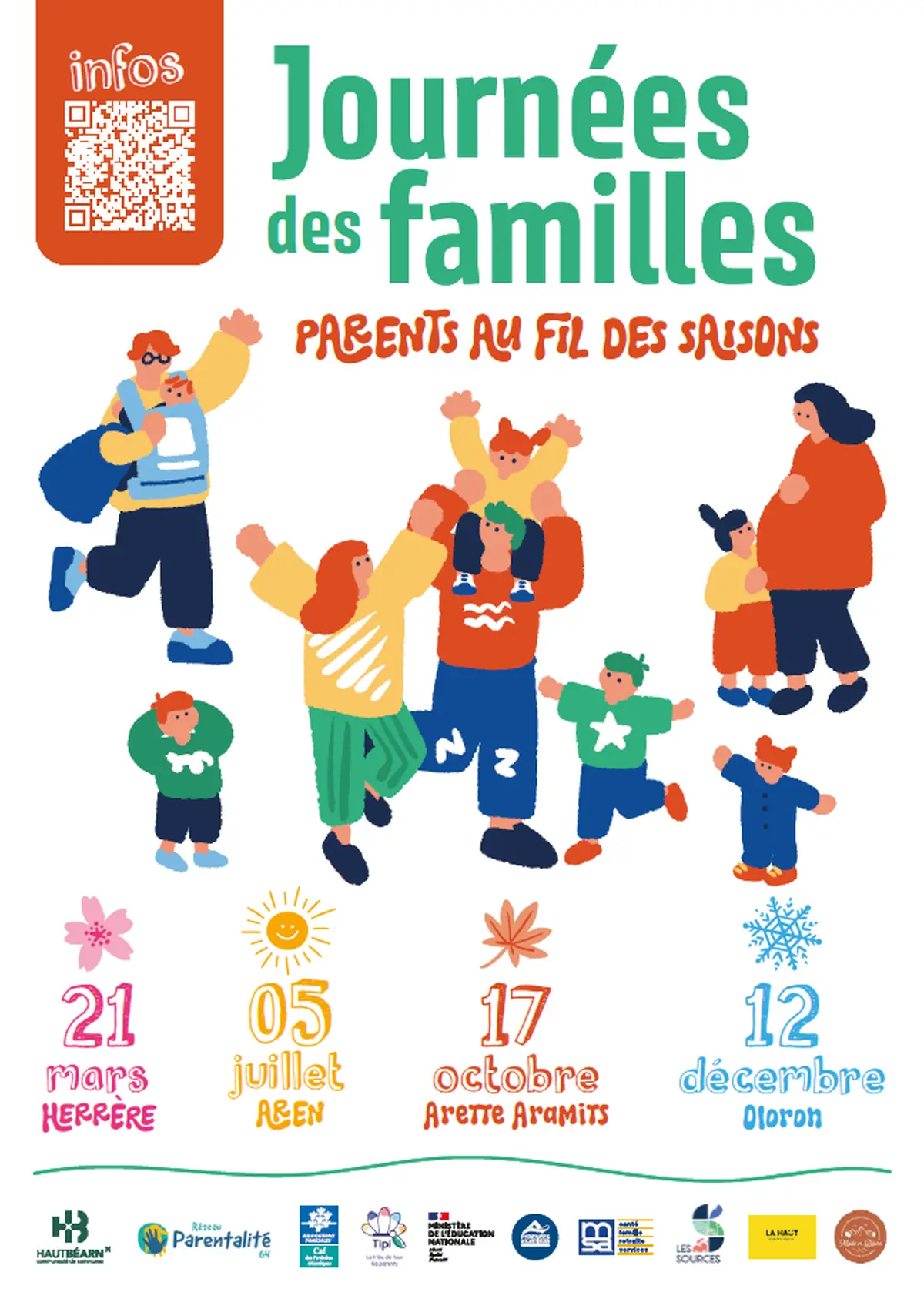 Journées des familles en Haut-Béarn : 4 rendez-vous pour les parents au fil des saisons