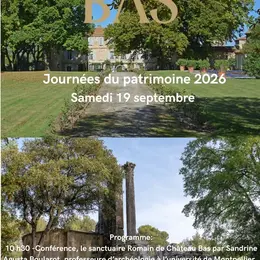 Journées du Patrimoine à Château Bas, Vernègues