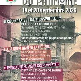 Journées Du Patrimoine à Thuir