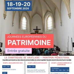 Journées du Patrimoine à Vauclaire