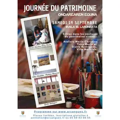 Journées du Patrimoine : ateliers d'artistes