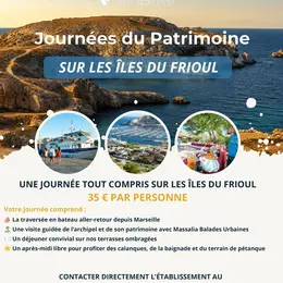 Journées du patrimoine au Frioul avec Léo Lagrange