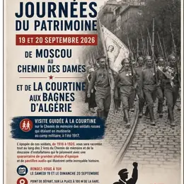 Journées du Patrimoine Chemin de la mémoire