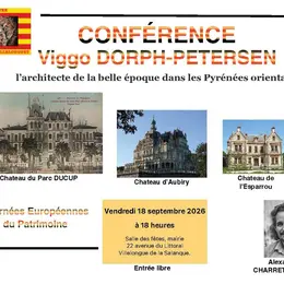 Journées Du Patrimoine - Conférence