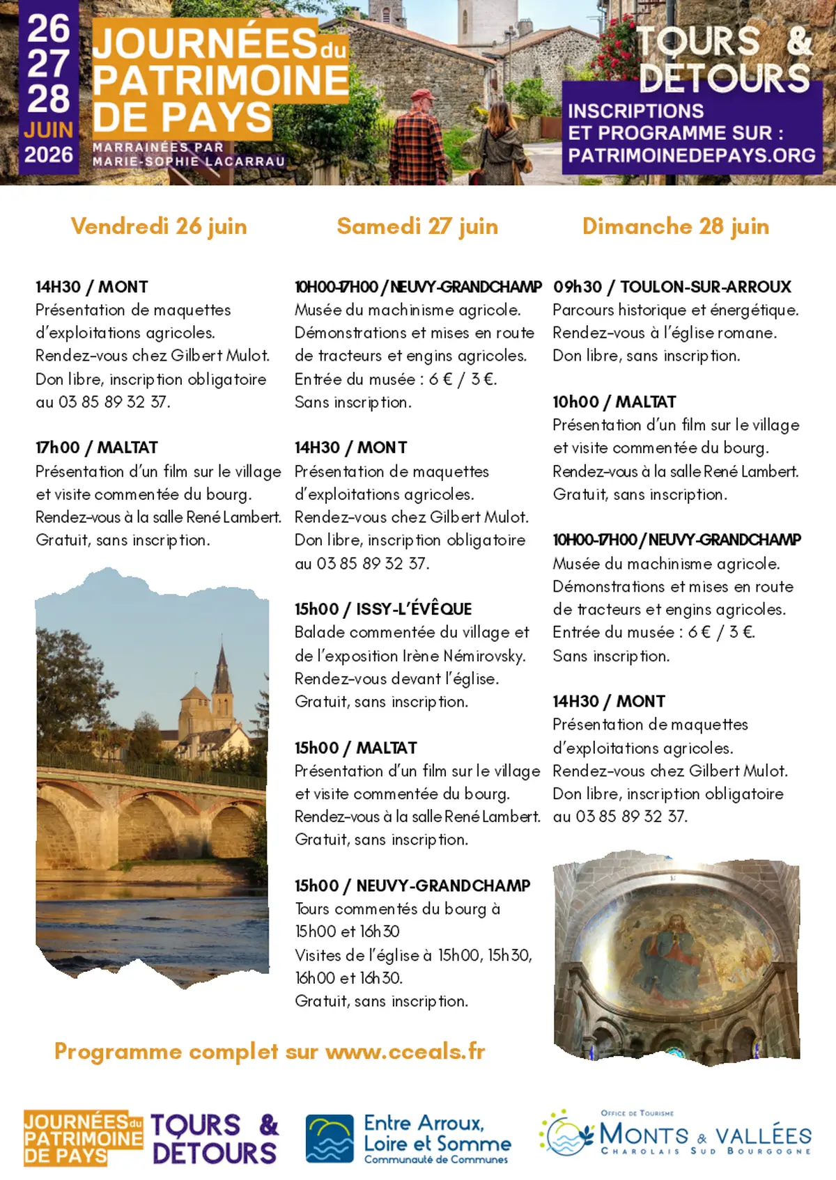 Journées  du patrimoine de pays à Mont