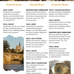 Journées  du patrimoine de pays à Mont