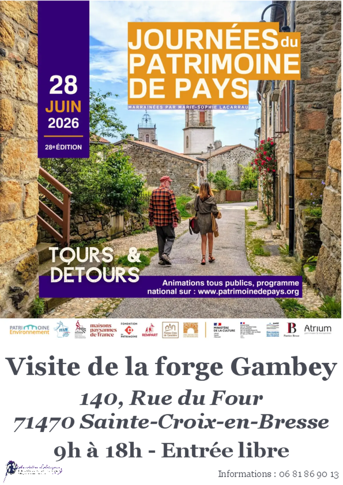Journées du Patrimoine de Pays et des Moulins