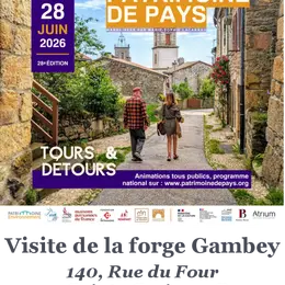 Journées du Patrimoine de Pays et des Moulins