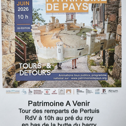 Journées du patrimoine de pays : tours et détours