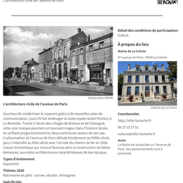 Niort : notre sélection de sorties du week-end du 25 au 27 septembre 2026