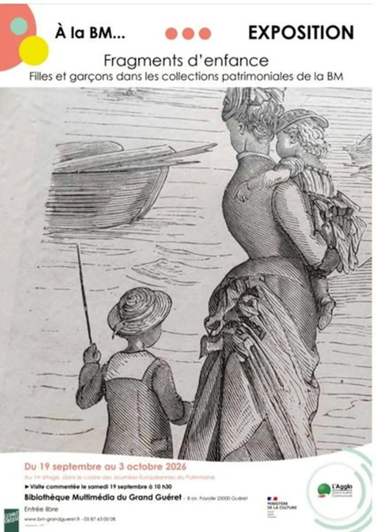 Journées du patrimoine : Fragments d'enfance