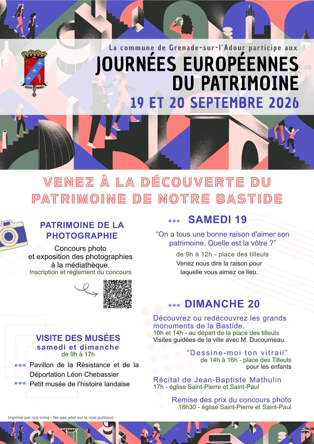 Journées du Patrimoine - Grenade sur l'Adour