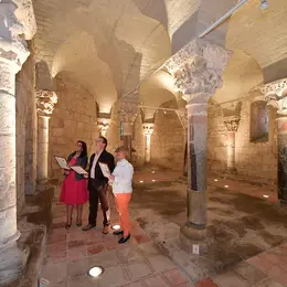 Journées du patrimoine : visite de la crypte de saint Girons